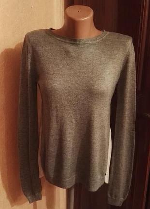 Нарядная кофточка 2в1 (вязка и шифон) женская,размер xs-s (42-44размер) от kocca