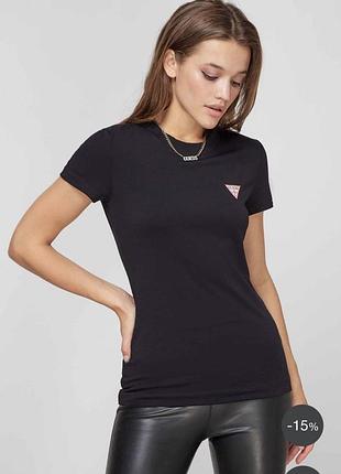 Guess, чорна футболка