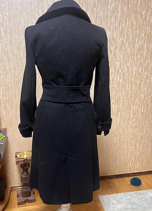 Пальто шерстяное от zara woman