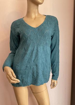 Свозной свитер с ажуром мятость от nile/s/
