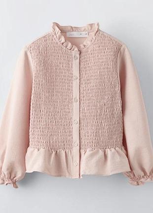 New collection! ніжна сорочка/блуза/туніка zara для дівчинки 11-12 років.