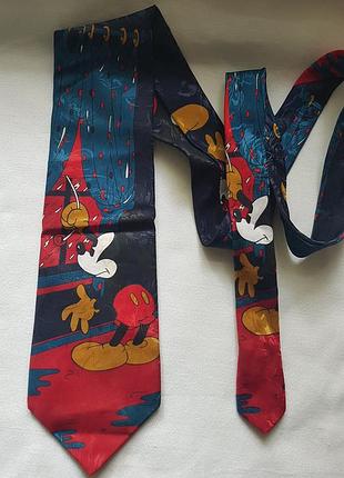 Вінтажна краватка міккі маус mickey mouse