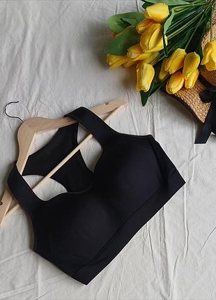 Спортивний топ чорний топ для спорту