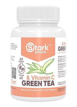Вітамін stark green tea vit c - 60 caps