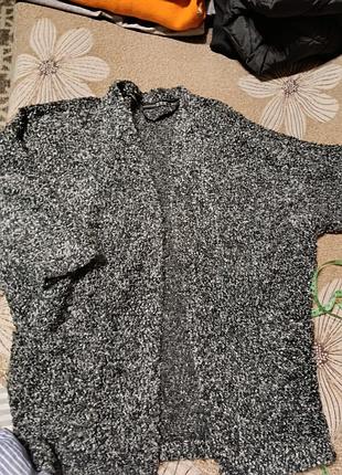 Кардіган без застібки