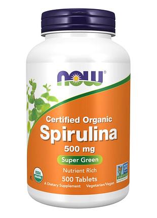 Витамин org spirulina 500mg - 500 tabs