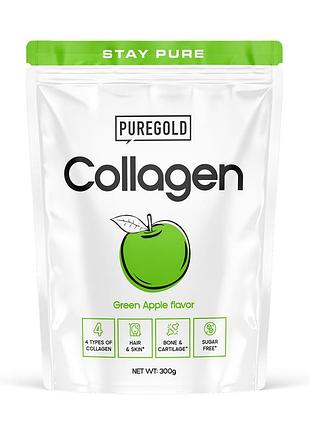 Пищевая добавка - collagen - 300g green apple