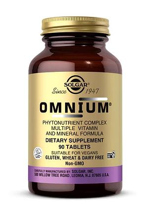 Витамины/минералы omnium® phytonutrient complex multiple vitamin & mineral formula 90 tabs