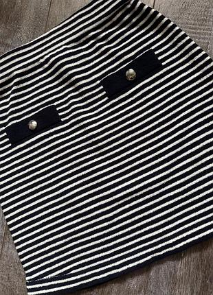 Міні спідниця в смужку 6