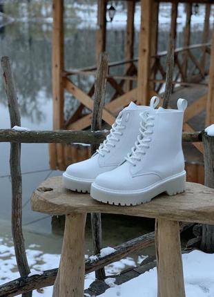 Черевики жіночі gremmy 315 (лотос) білі (зима шкіра натуральна)