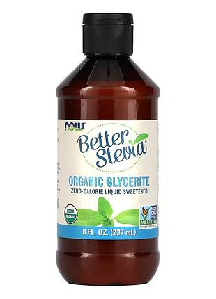 Добавка betterstevia liquid organic glycerite - 237ml