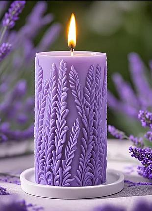 Силиконовая форма лаванда