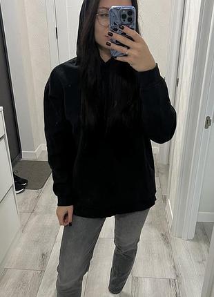 Тепле оверсайз худі на флісі