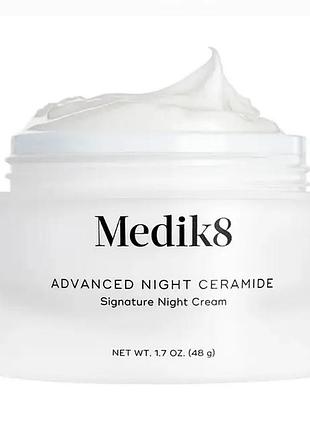 Medik8 advanced night ceramide нічний відновлюючий крем з керамідами