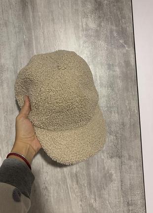 Кепка бейсболка жіноча тедді oysho демісезонна