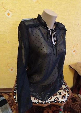 Шифонова блузка gina tricot,34p