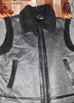 Жилетка эко кожа р м