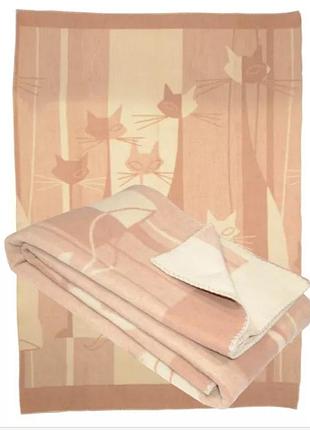 Одеяло из шерсти мериноса  140х205 см ярослав