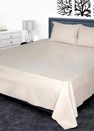 Простынь бязь классическая бежевая от производителя ярослав украина