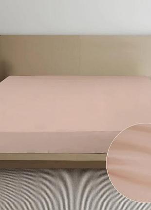 Простынь сатин классическая бежевая, сатиновая простынь от производителя ярослав украина