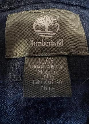 Мужской светер джемпер пуловер шерсть темно синий timerland l-xl оригинал
