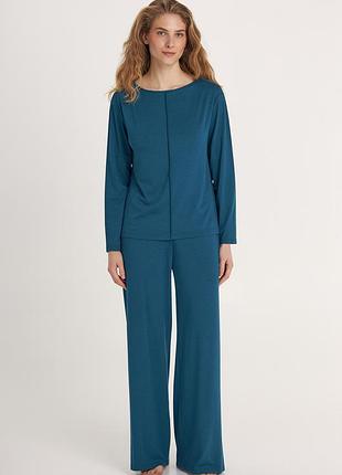 Піжама жіноча колір бірюзовий