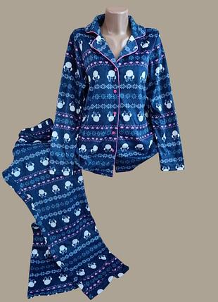 Теплая пижамка женская