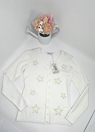 Затишна кофта з зірочками для дівчинки