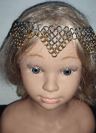 Фентезі джіль, кольчужне плетіння, медична сталь + мідь