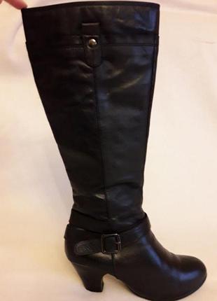 Кожаные сапоги фирмы alberto zago p. 38 стелька 24,5 см