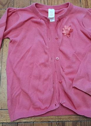 Легкая кофта на девочку, 92р.