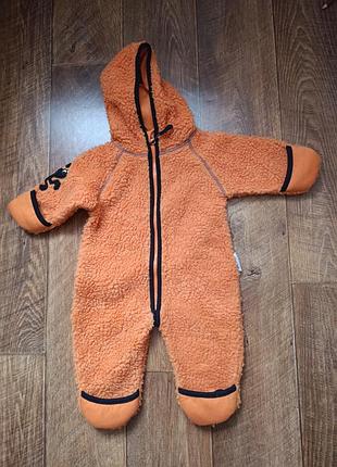 Тепленный меховой человечек комбинезон
