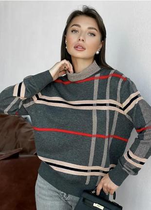 Продам светер в клітинку