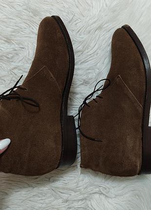 Мужские замшевые ботинки samuel windsor