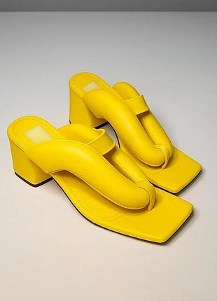 Кожаные дутые босоножки ручной работы в любом цвете кожи и замше