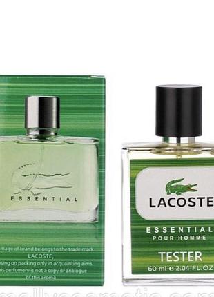 Lacoste essential pour homme тестер 60 мл