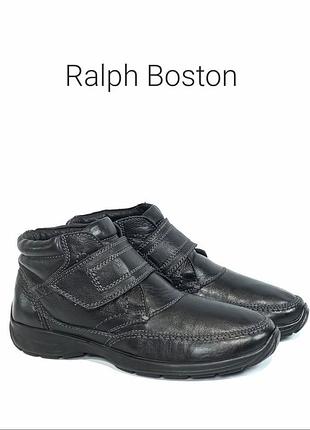 Кожаные мужские ботинки ralph boston comfort