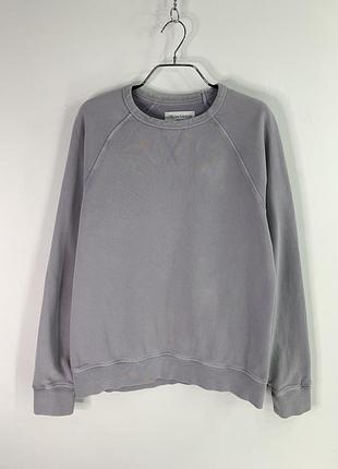 Officine generale `daily classics` garmet dyed cotton sweatshirt m size світшот