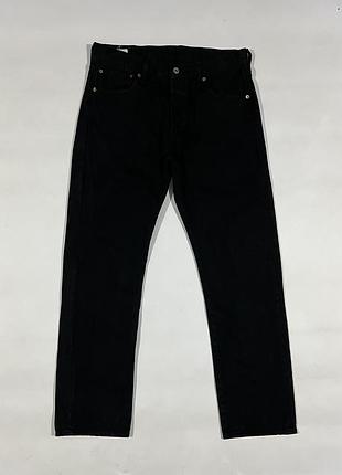 Джинси levi’s premium 501 чорні прямі левайс levis оригінал size 34x32