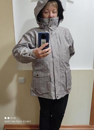 Куртка осень женская большая 3 в одном