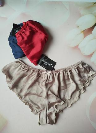 Атласные трусики размер xl
