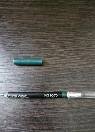Стійкий кольоровий олівець для очей kiko milano long-lasting eyeliner