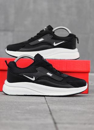 Кросівки nike black and white 3