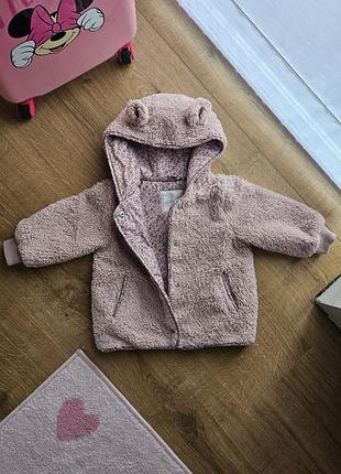 Теплая куртка шерпа next, 12- 18 м.