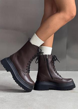 Демісезонні берці ™️ nikart
колір: коричневий | шоколад, натуральна шкіра
