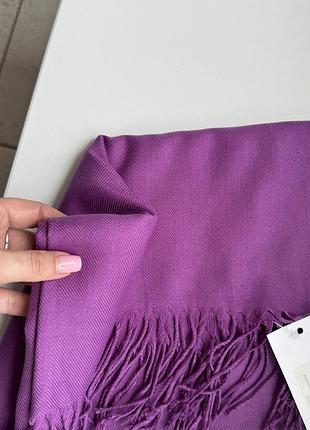 Шарф жіночий кашеміровий турецький фуксія