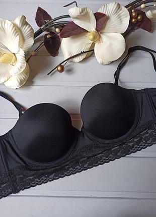 Гарний подовжений бюстгальтер-бюстьє 80с