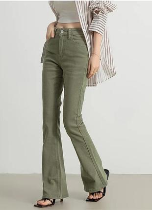Брюки женские клеш коттоновые под джинс😍 распродаж от 25 гривен 🔥