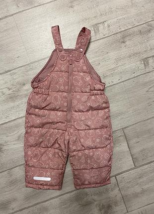Зимовий напівкомбінезон, 80р.