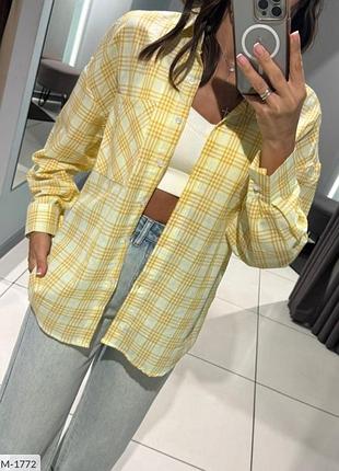 Сорочка в клітинку